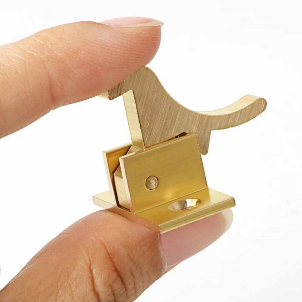 Home Improvement Noise - 1 Set Retro Brass Bird Latch