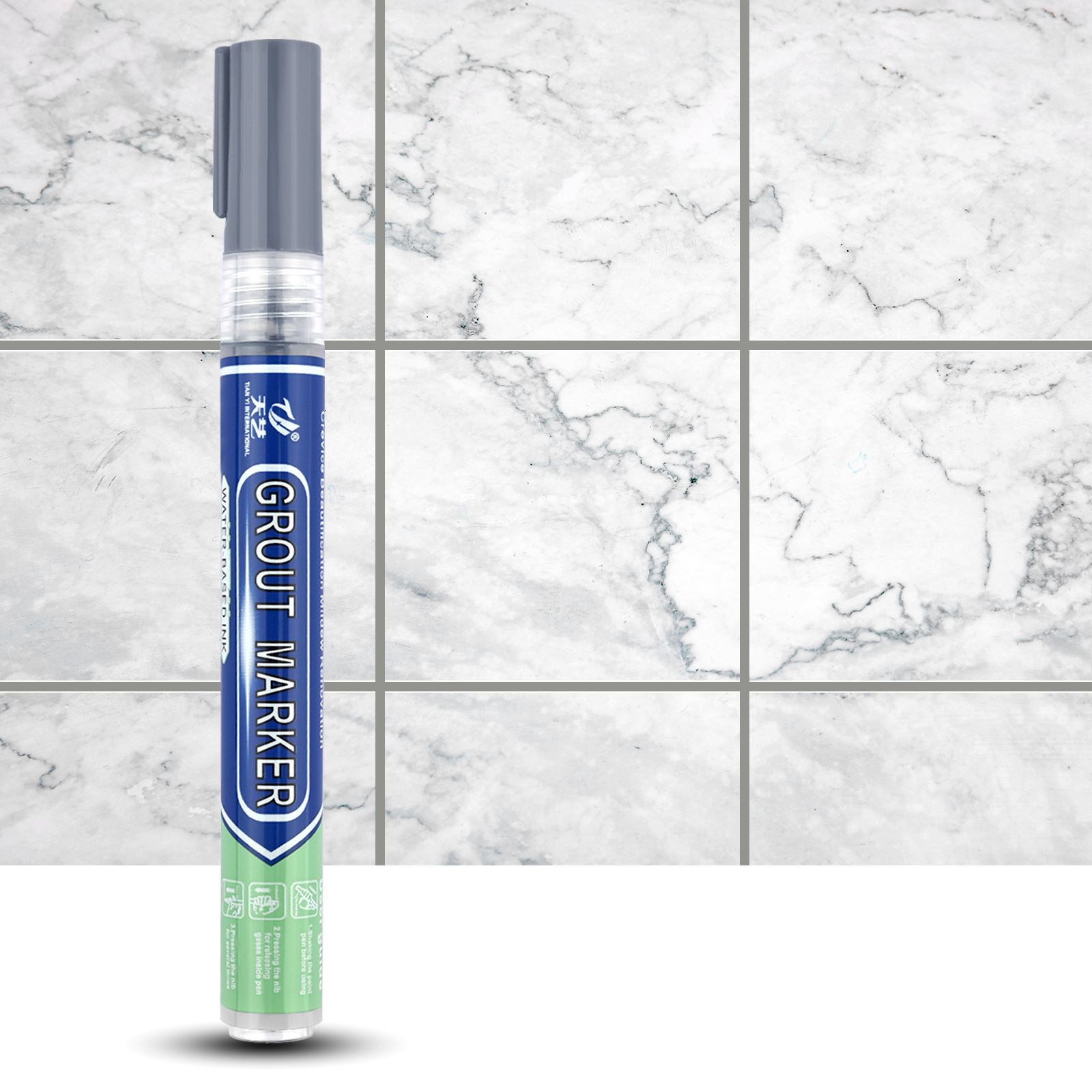 Tile Grout Repair - 12Color Waterproof White Wall Tile Marker