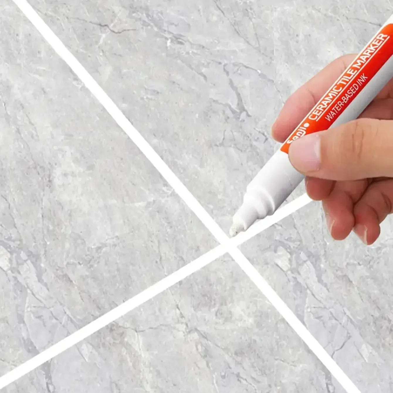 Tile Grout Repair - Mold-Resistant Waterproof Ceramic Tile Grout Marker