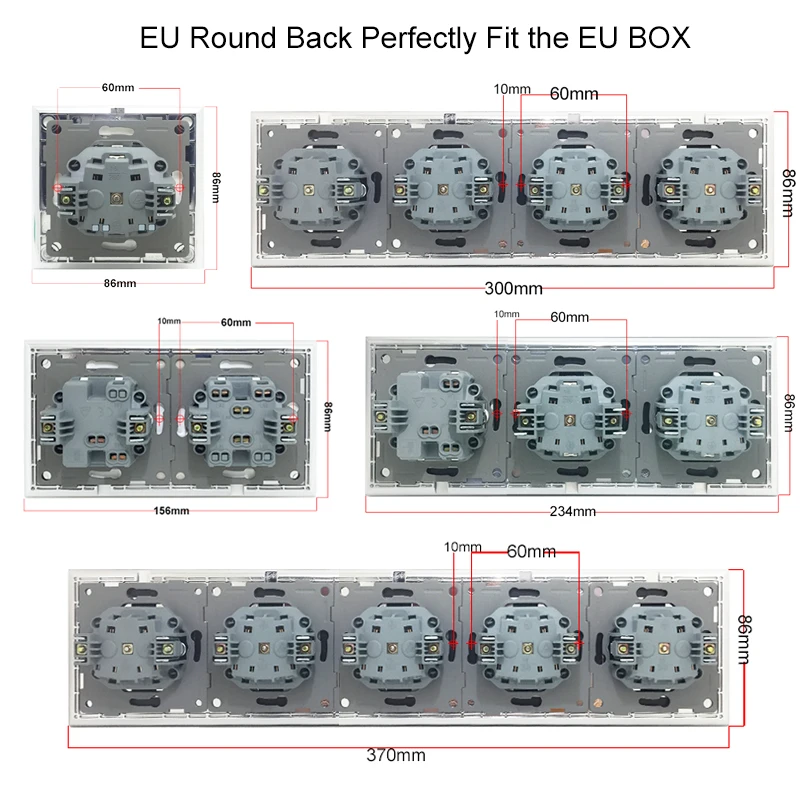 Black Glass Wallpad Electrical - Home Improvement Outlet review and price