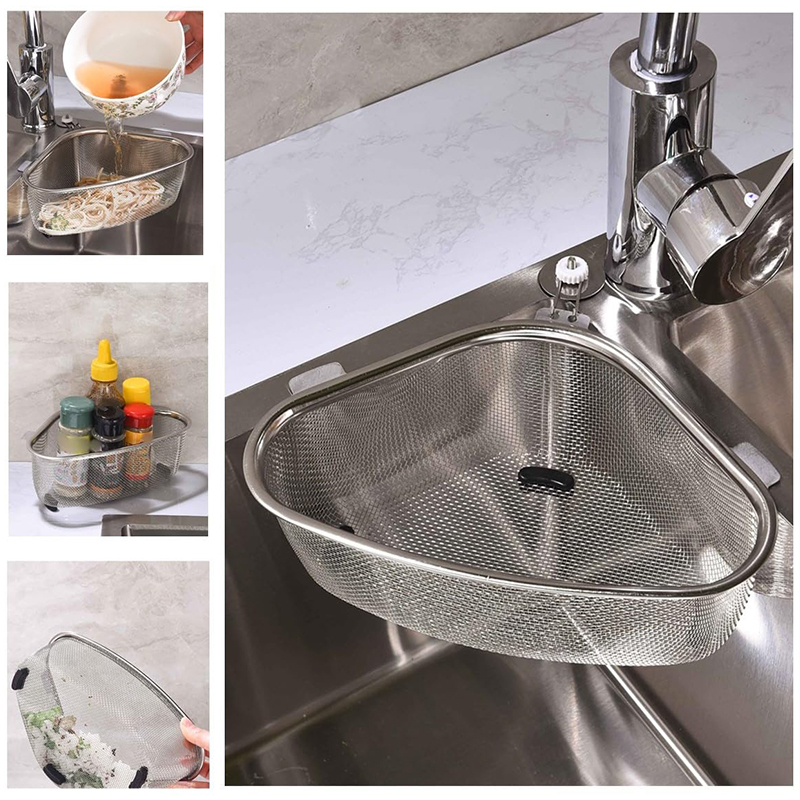 Stainless Steel Triangle Sink  - Sink Drain Strainer review and price