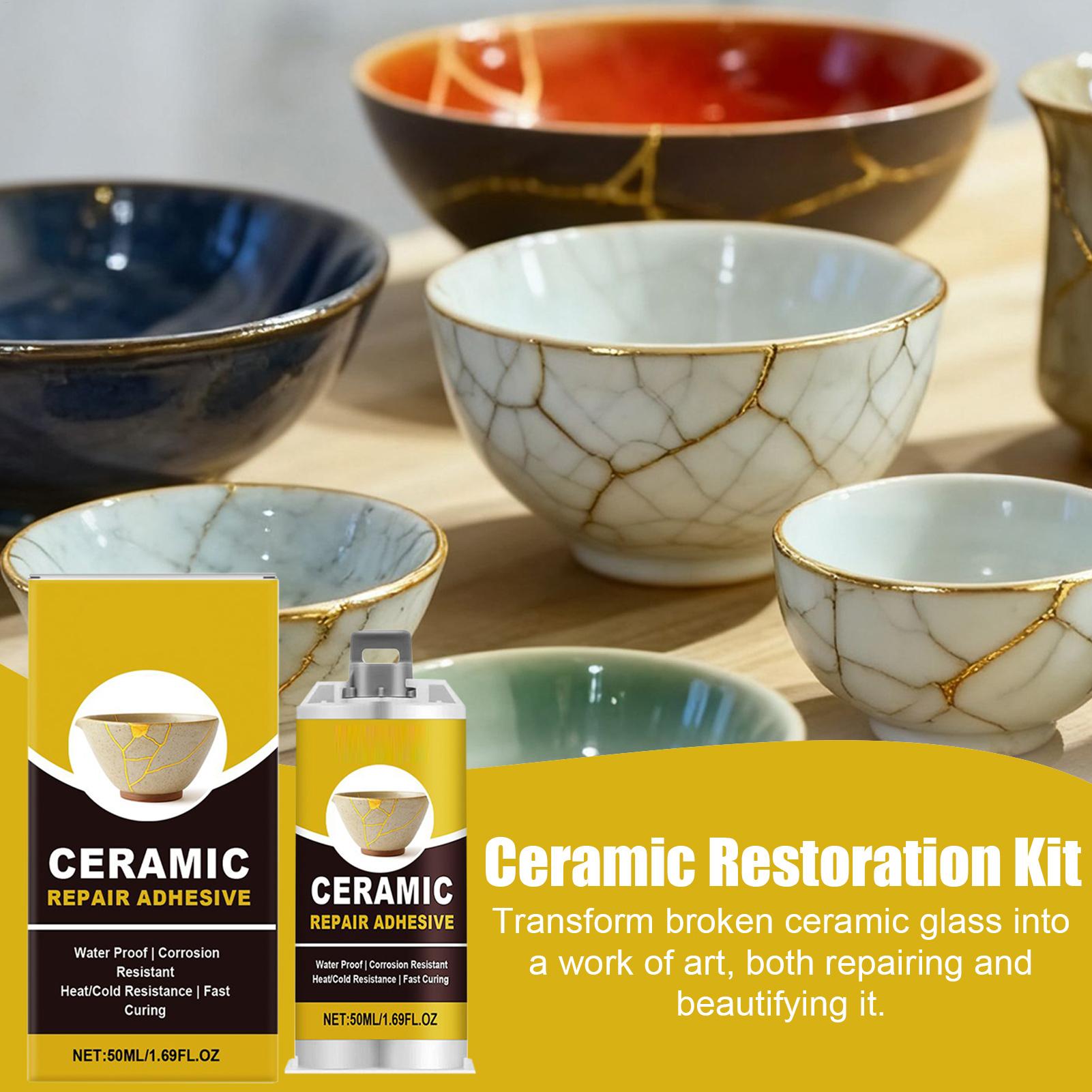 Gold Glue for Ceramics Glass S - Tile Grout Repair review and price