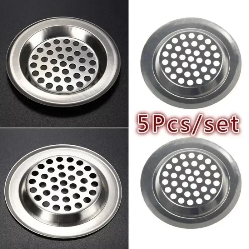 5 Pcs For Kitchen Bathroom 5 P - Sink Drain Strainer review and price