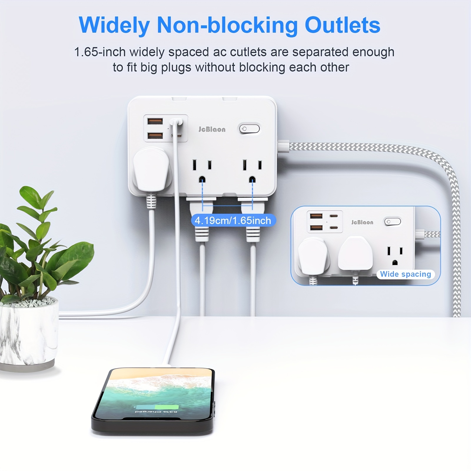 US Plug AC Outlet Multiprise P - Home Improvement Outlet review and price