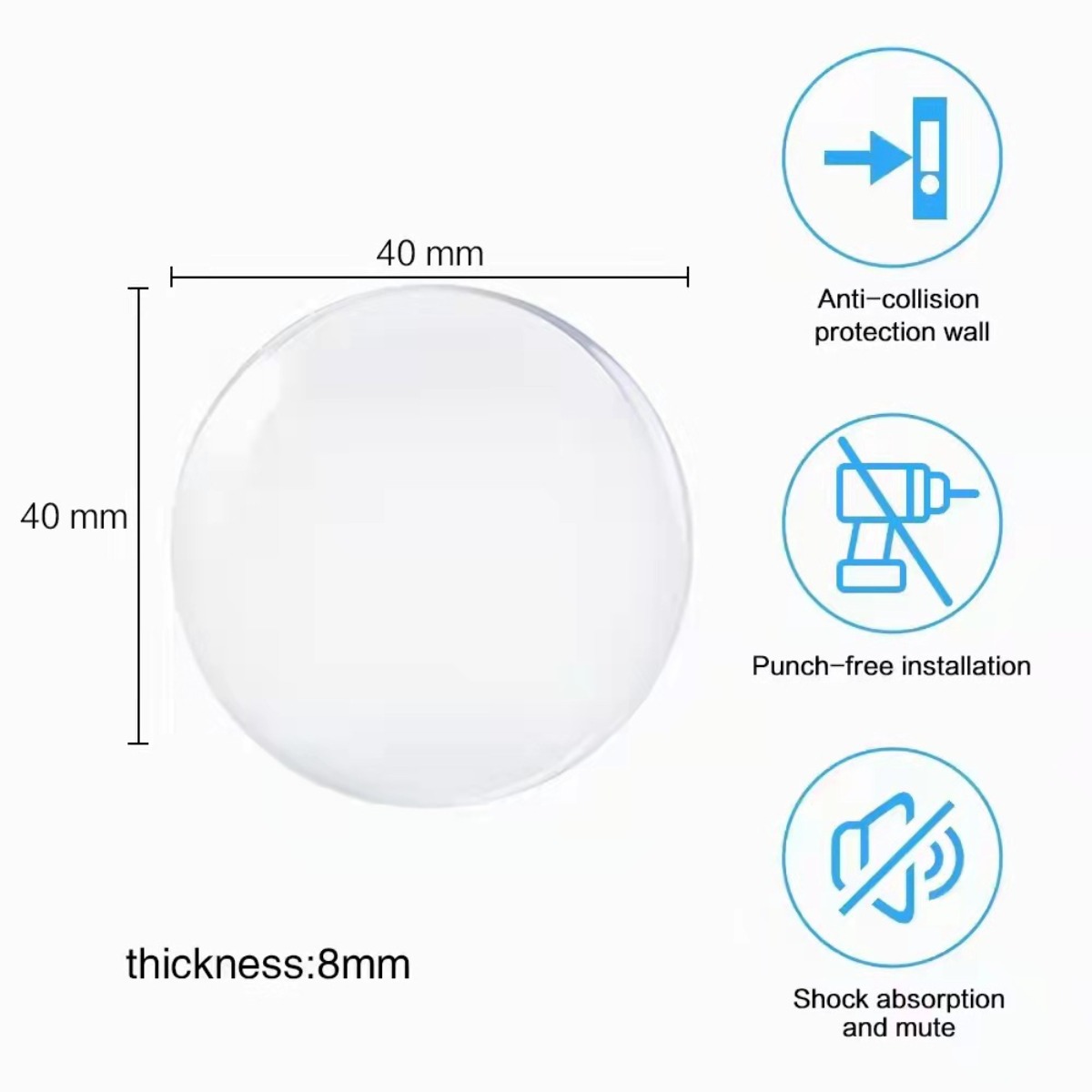 Self Adhesive Silicone Anti Co - Home Improvement Noise review and price