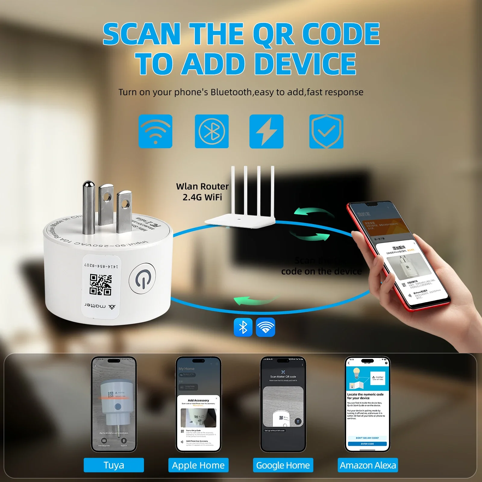 Matter Smart Home Plug Outlet  - Home Improvement Outlet review and price
