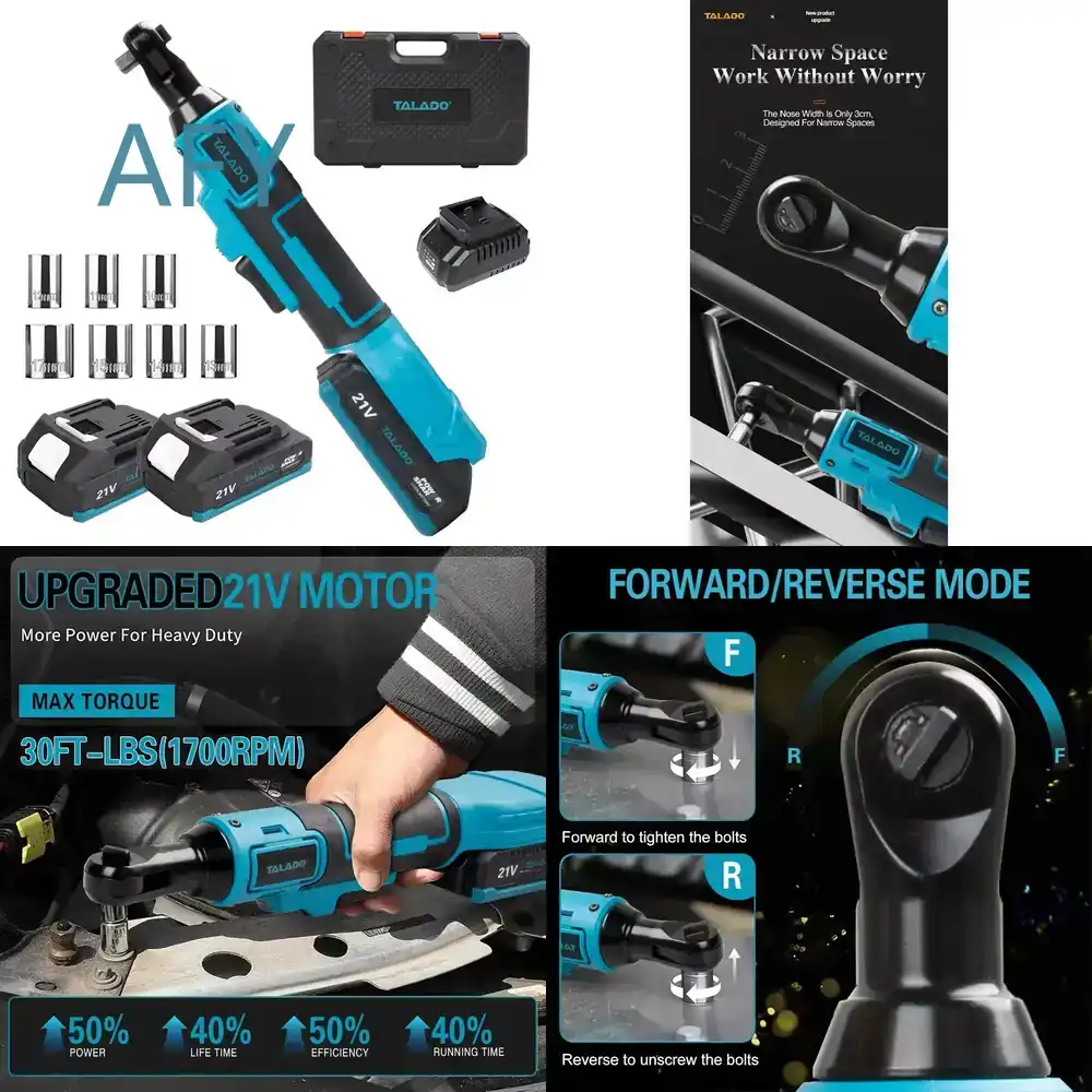 21V High Power Ratchet Wrench  - Home Improvement Noise review and price